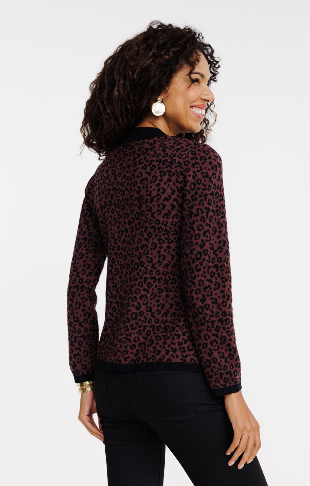 Cardigan léopard - 2
