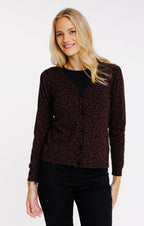 Cardigan léopard - 1