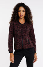 Cardigan léopard - 1
