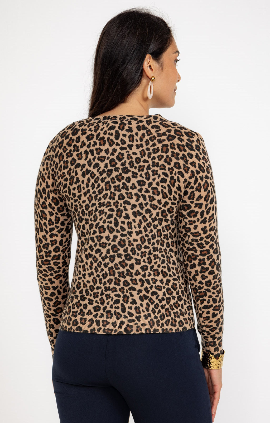 Cardigan léopard - 4