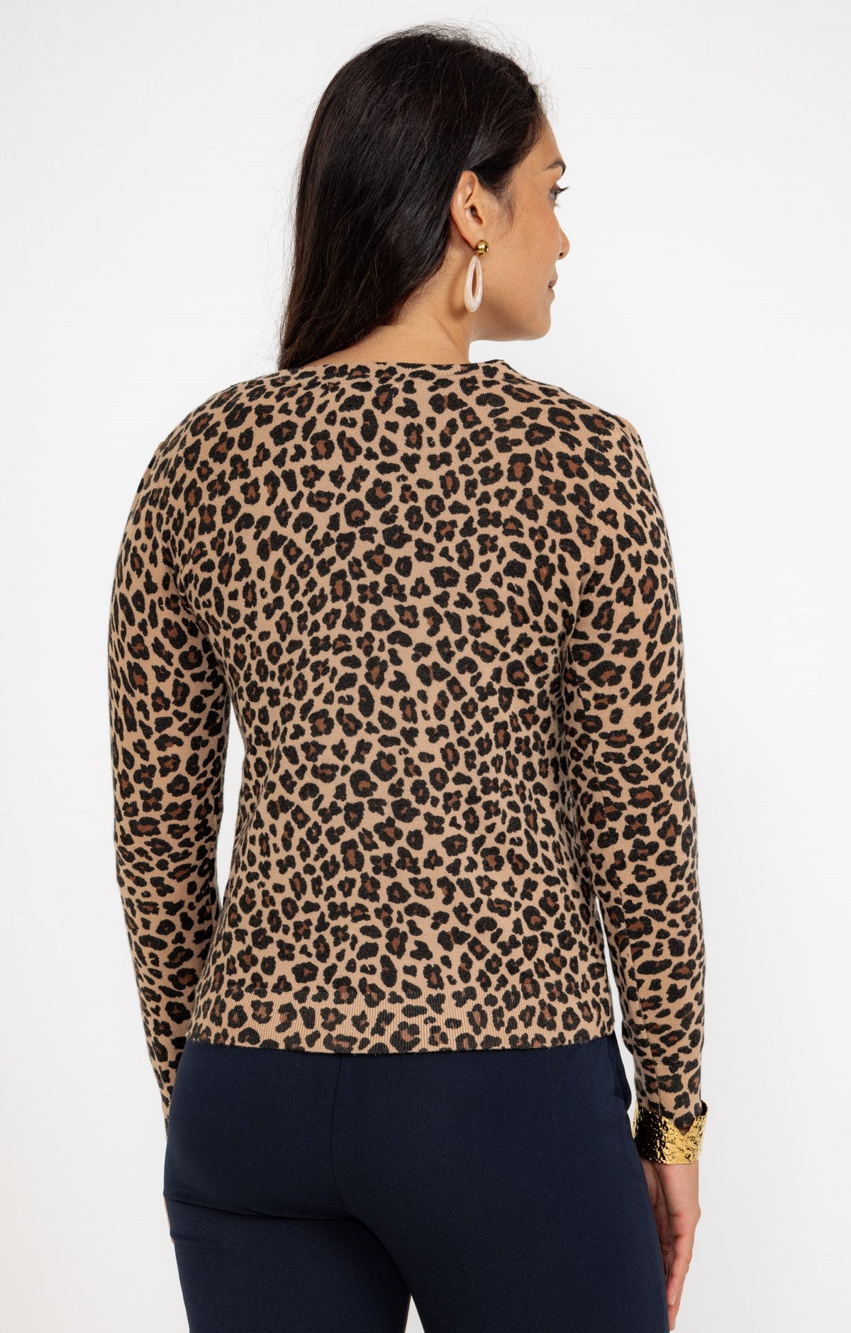 Cardigan léopard - 4