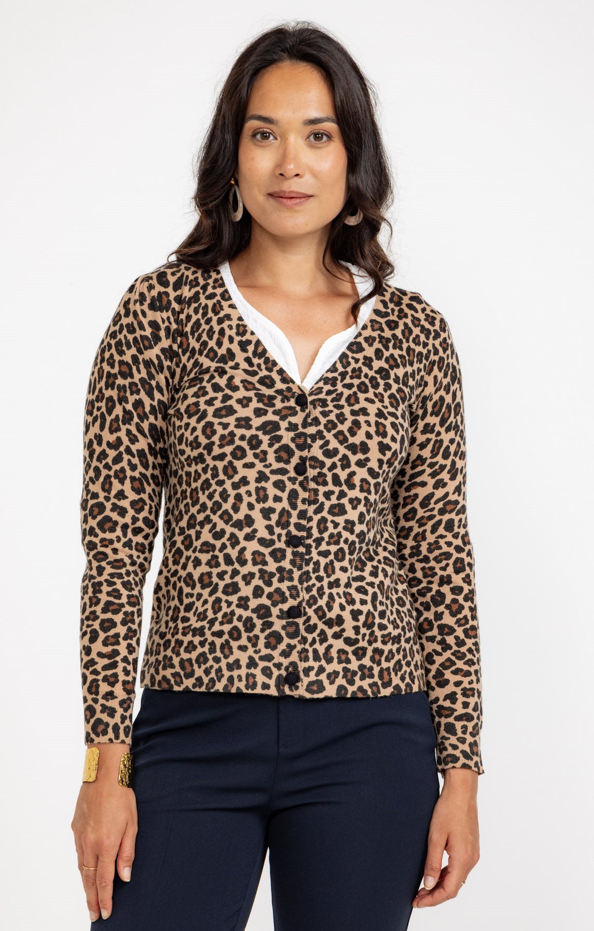 Cardigan léopard - 3