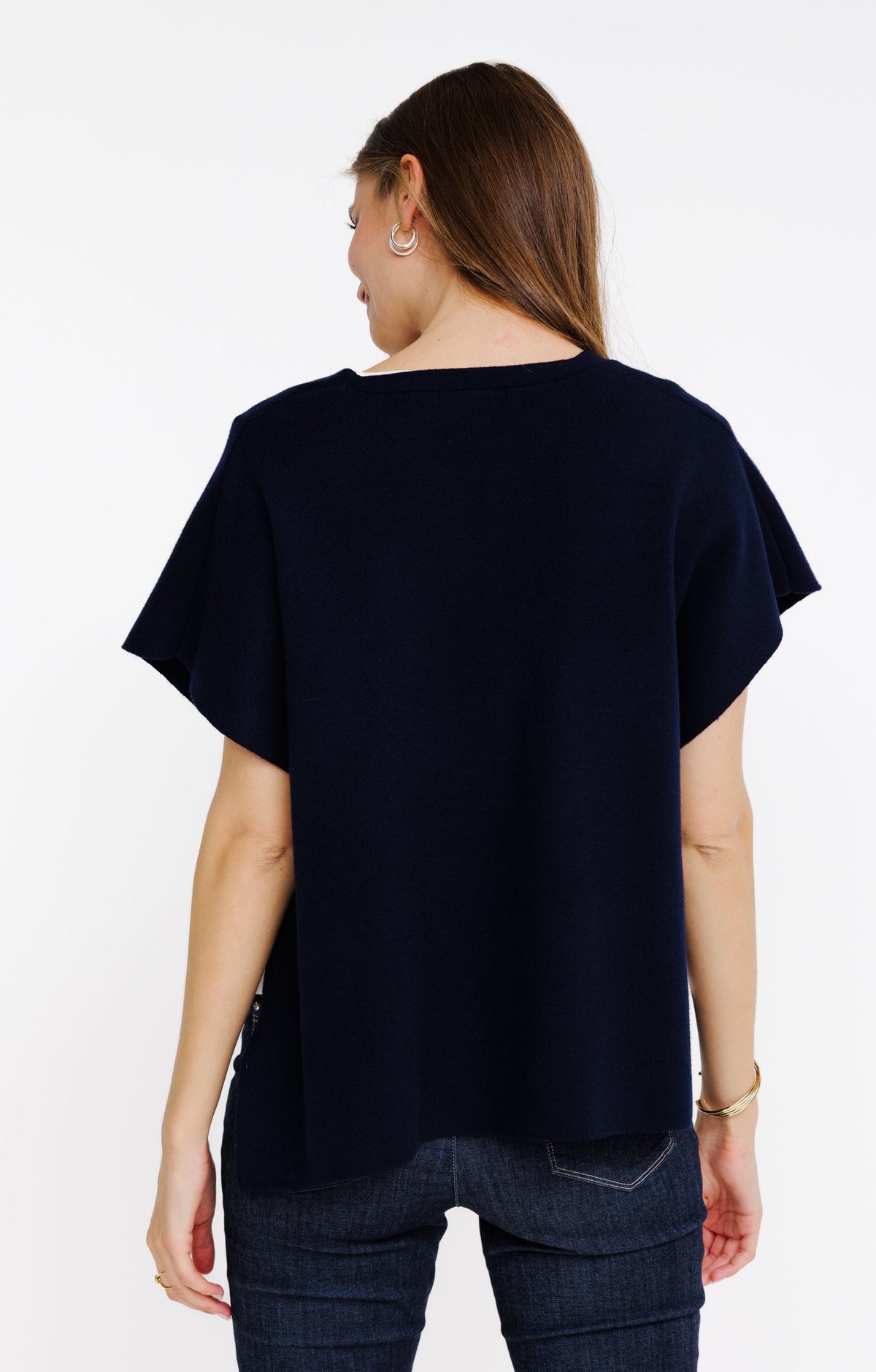 Cardigan poncho - 4