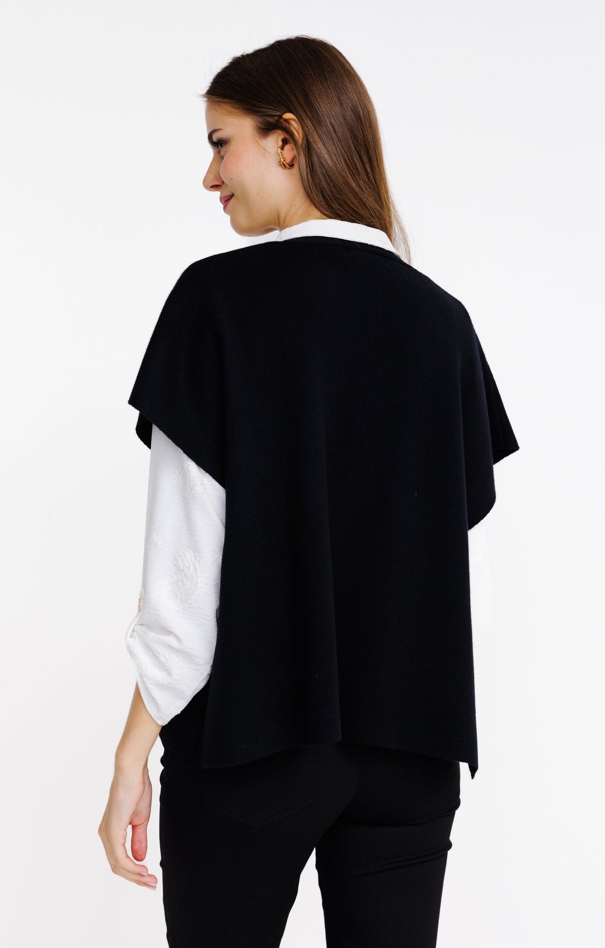 Cardigan poncho - 2