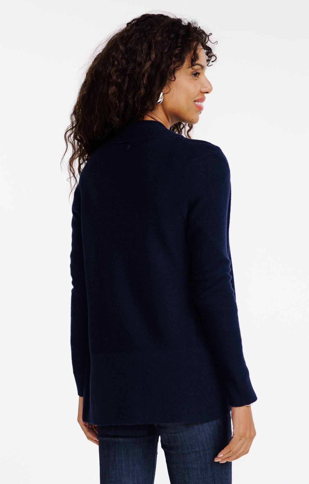 Cardigan tricotage maille fantaisie - 2
