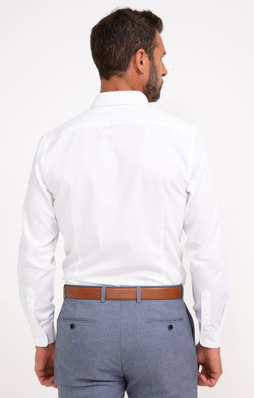 Chemise ajustée manches longues Calandre - 2