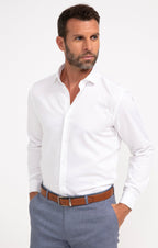 Chemise ajustée manches longues Calandre - 1