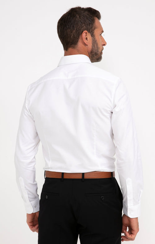 Chemise ajustée manches longues Easy - 2