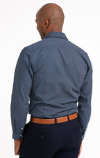 Chemise ajustée manches longues Navycash - 2