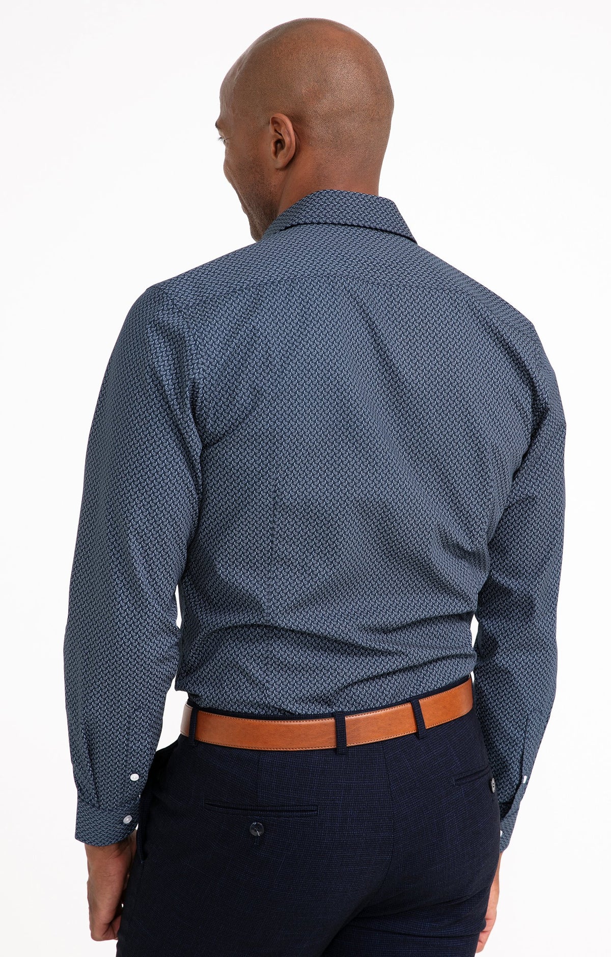 Chemise ajustée manches longues Navycash - 2
