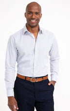 Chemise confort manches longues Rayure - 1