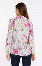 Chemise imprimé grosse fleur - 2