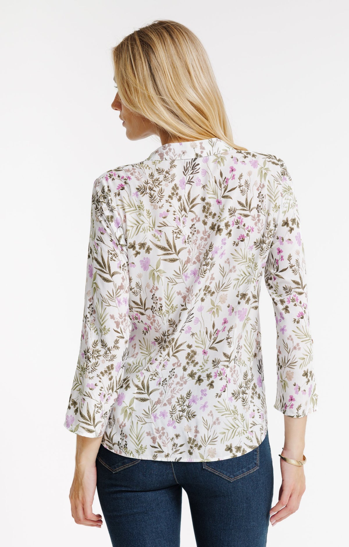 Chemise imprimé herbier - 2