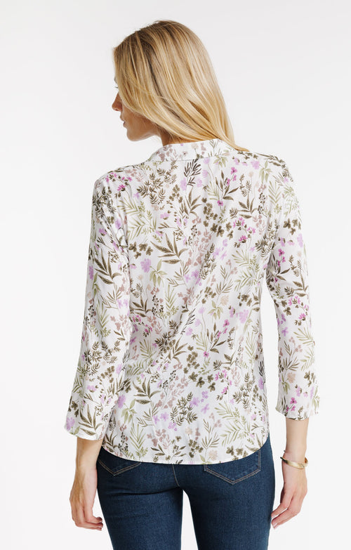 Chemise imprimé herbier - 2