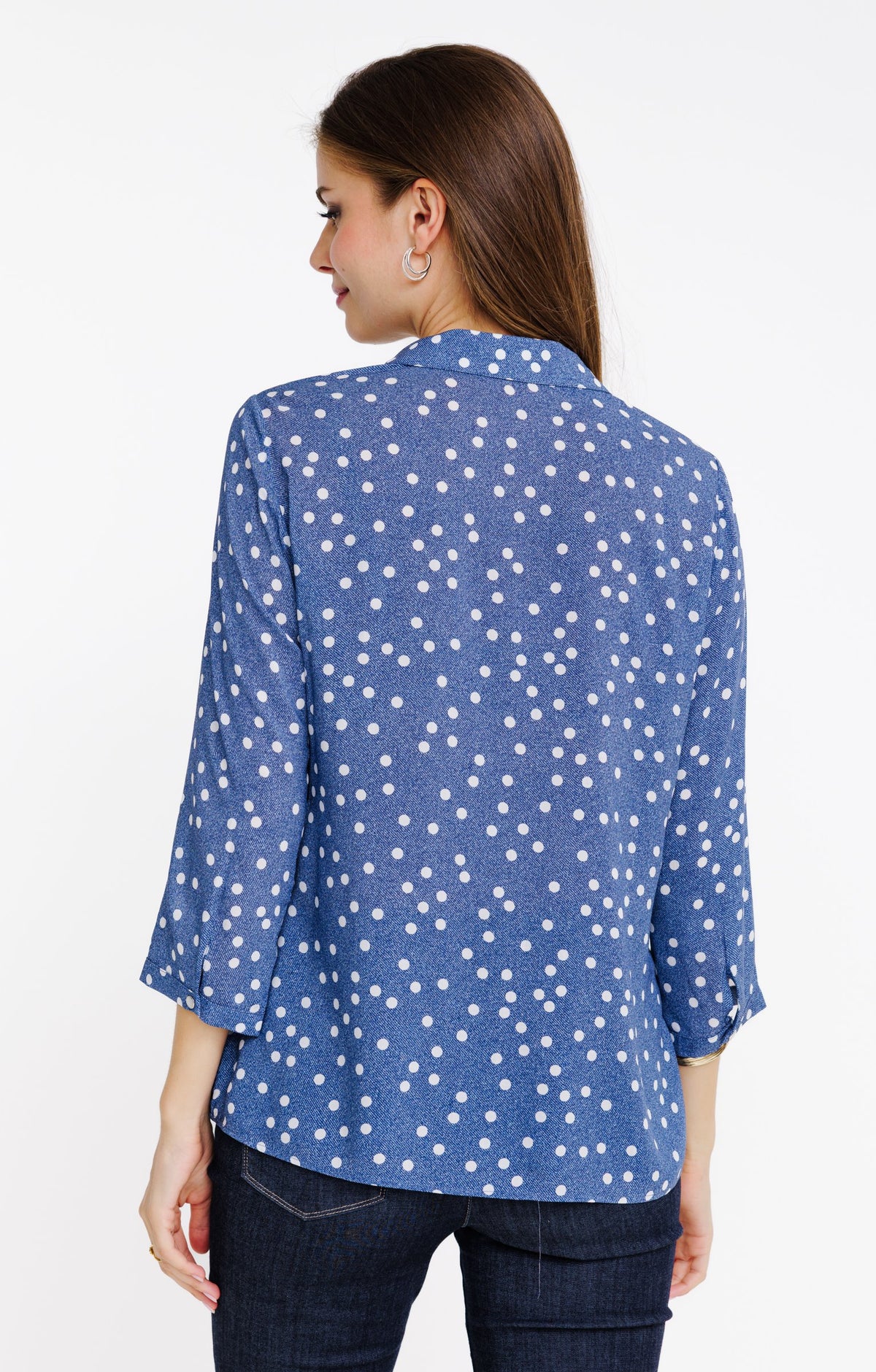 Chemise imprimé pois - 2