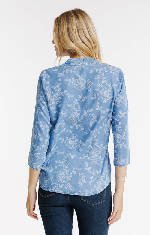 Chemise imprimée en lyocell - 2