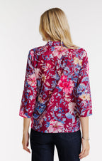 Chemise imprimée fleurs - 2
