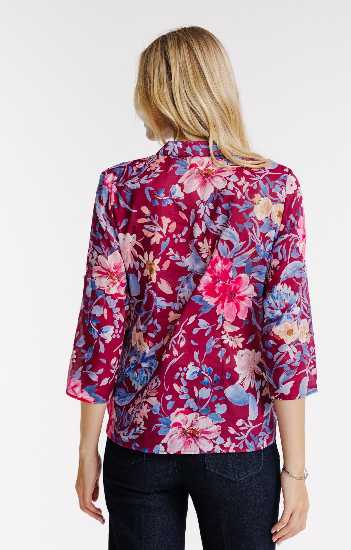 Chemise imprimée fleurs - 2