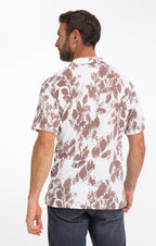 Chemise manches courtes Crep Flower - 2
