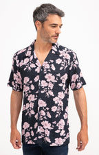 Chemise manches courtes Flo Pink - 1