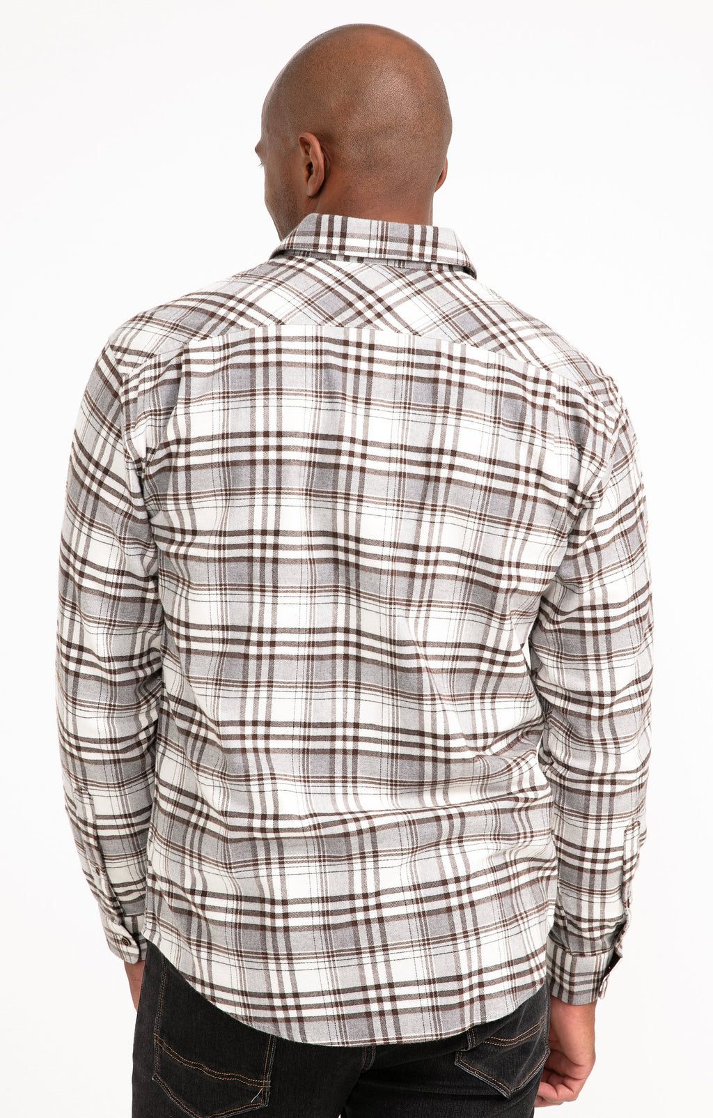 Chemise manches longues à carreaux - 2