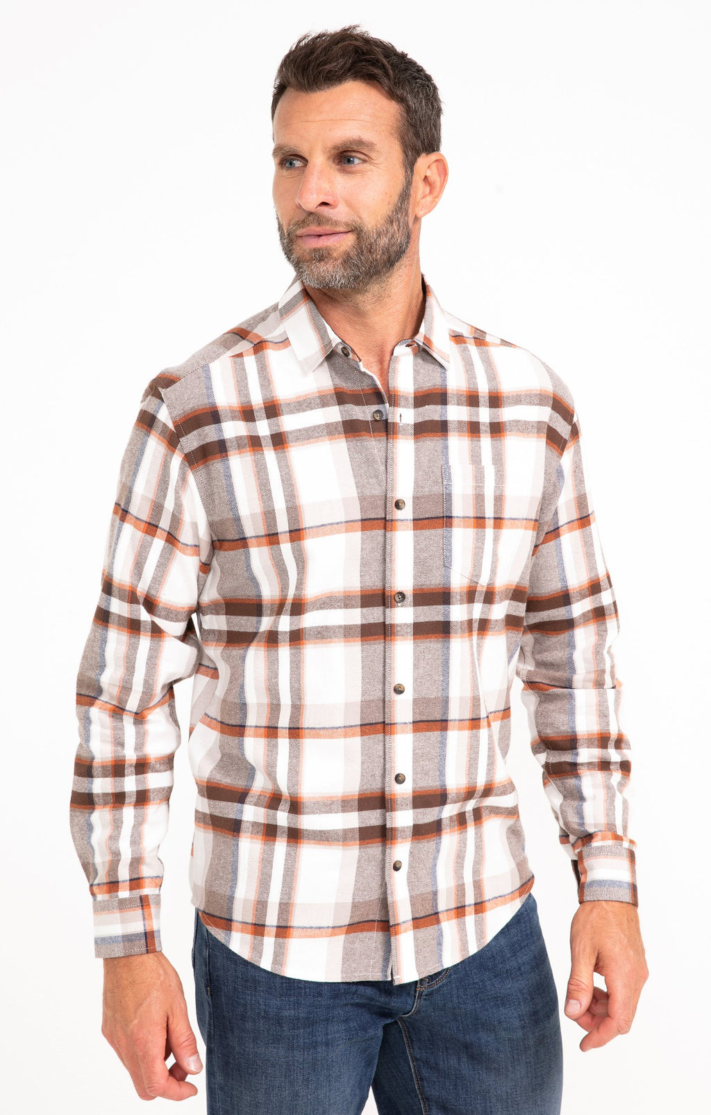 Chemise manches longues Crx Orange - 1