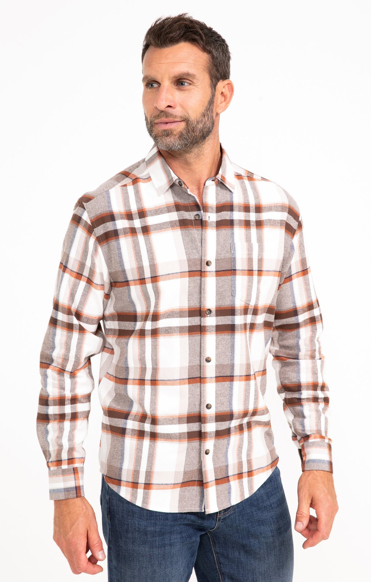 Chemise manches longues Crx Orange - 1