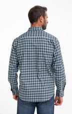 Chemise manches longues à carreaux - 2