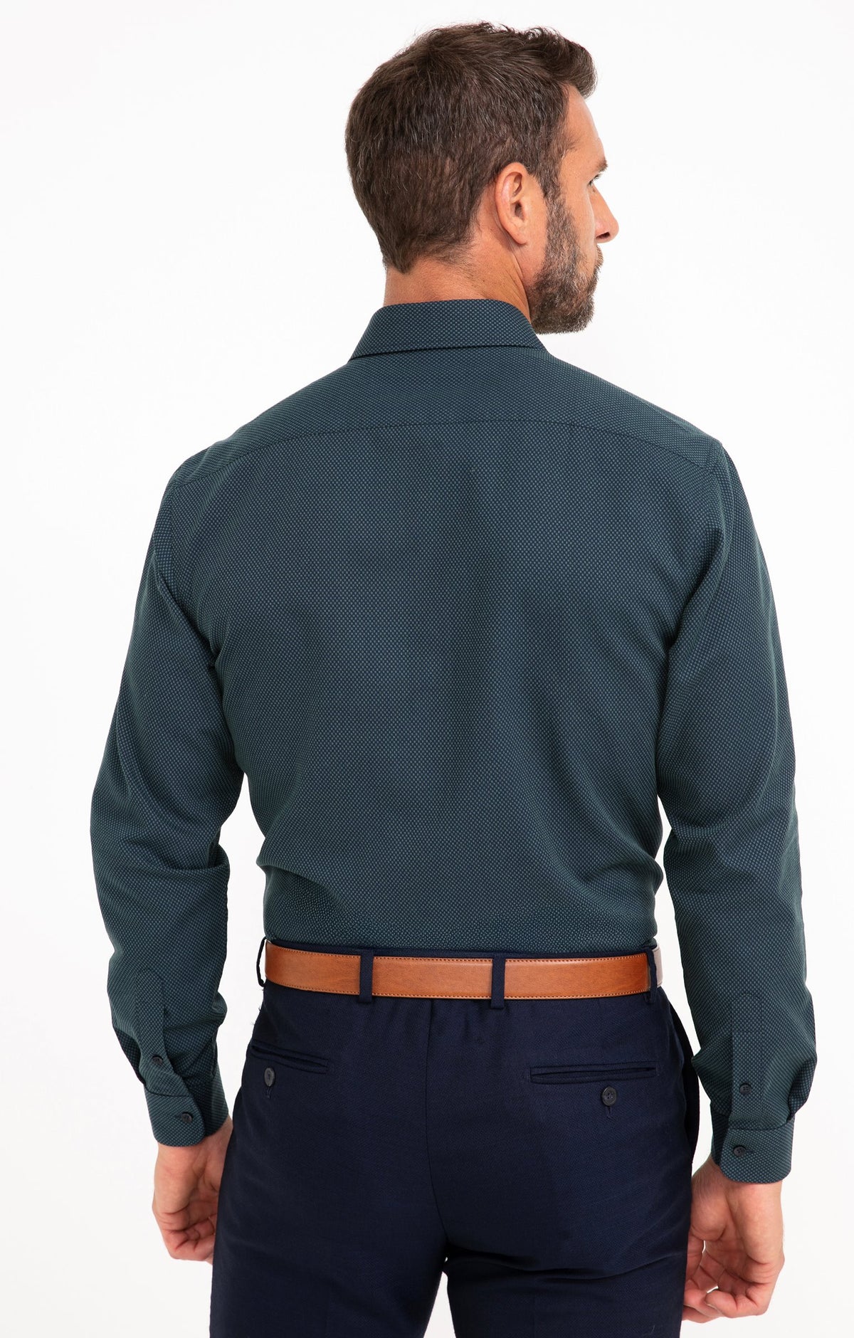 Chemise manches longues Green cube - 2