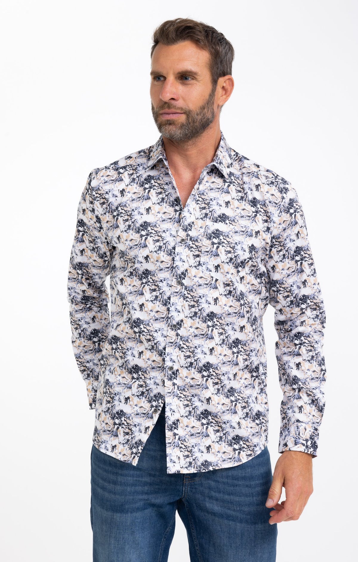 Chemise manches longues Marbly - 1