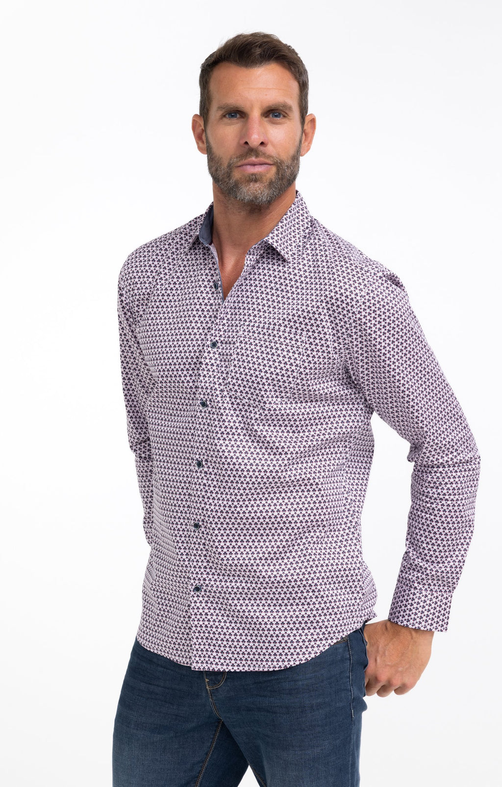 Chemise manches longues Rosaso - 1