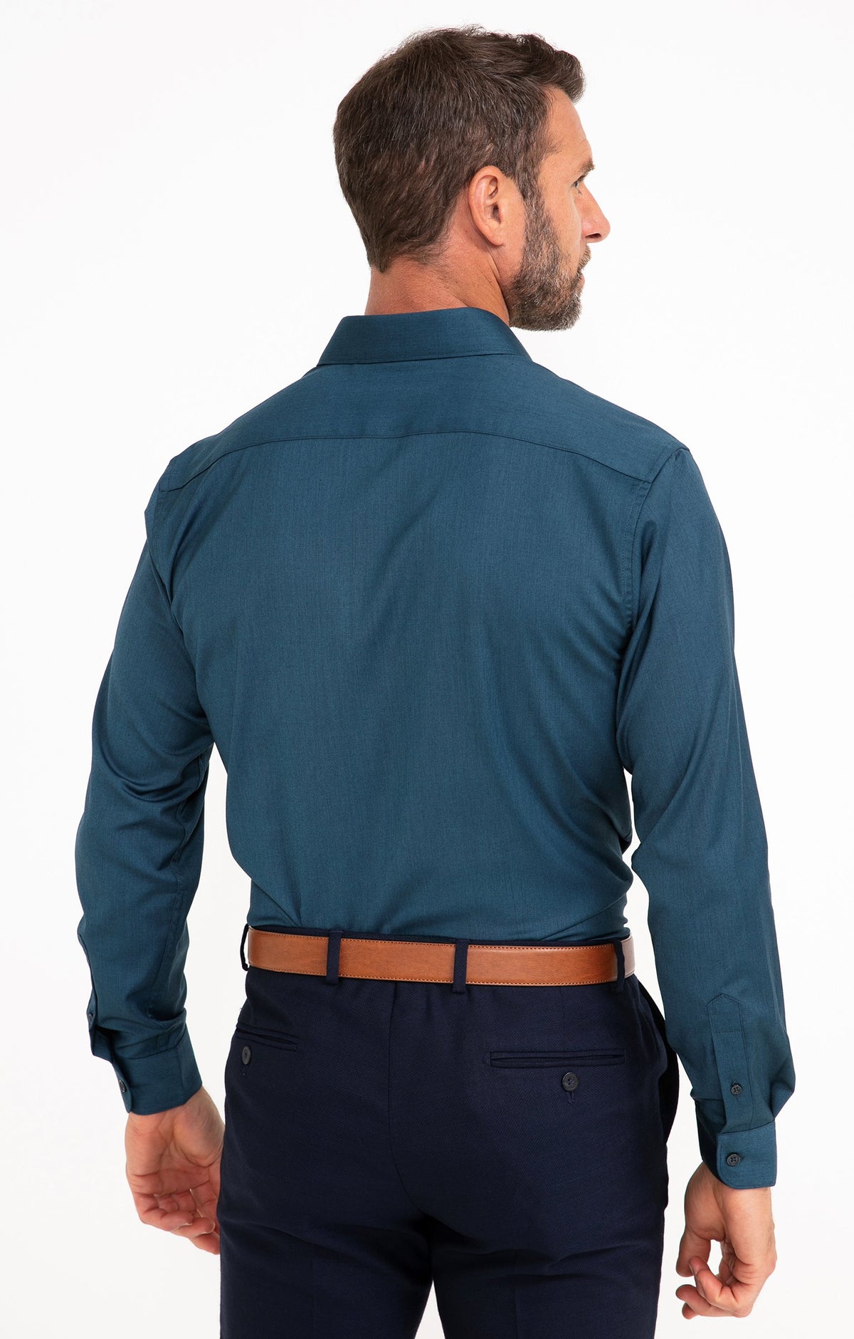 Chemise regular manches longues Fluide - 4