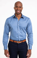 Chemise regular manches longues Ondes - 1