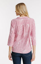 Chemise unie brodée - 2