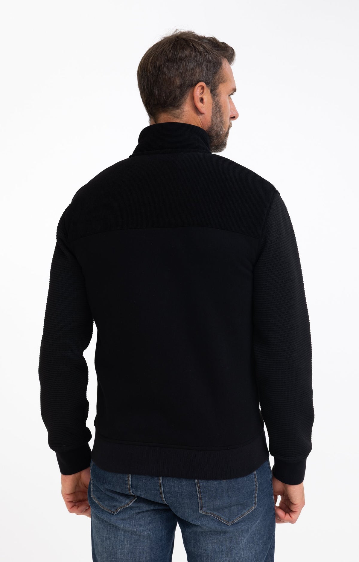 Gilet manches longues Velours - 2