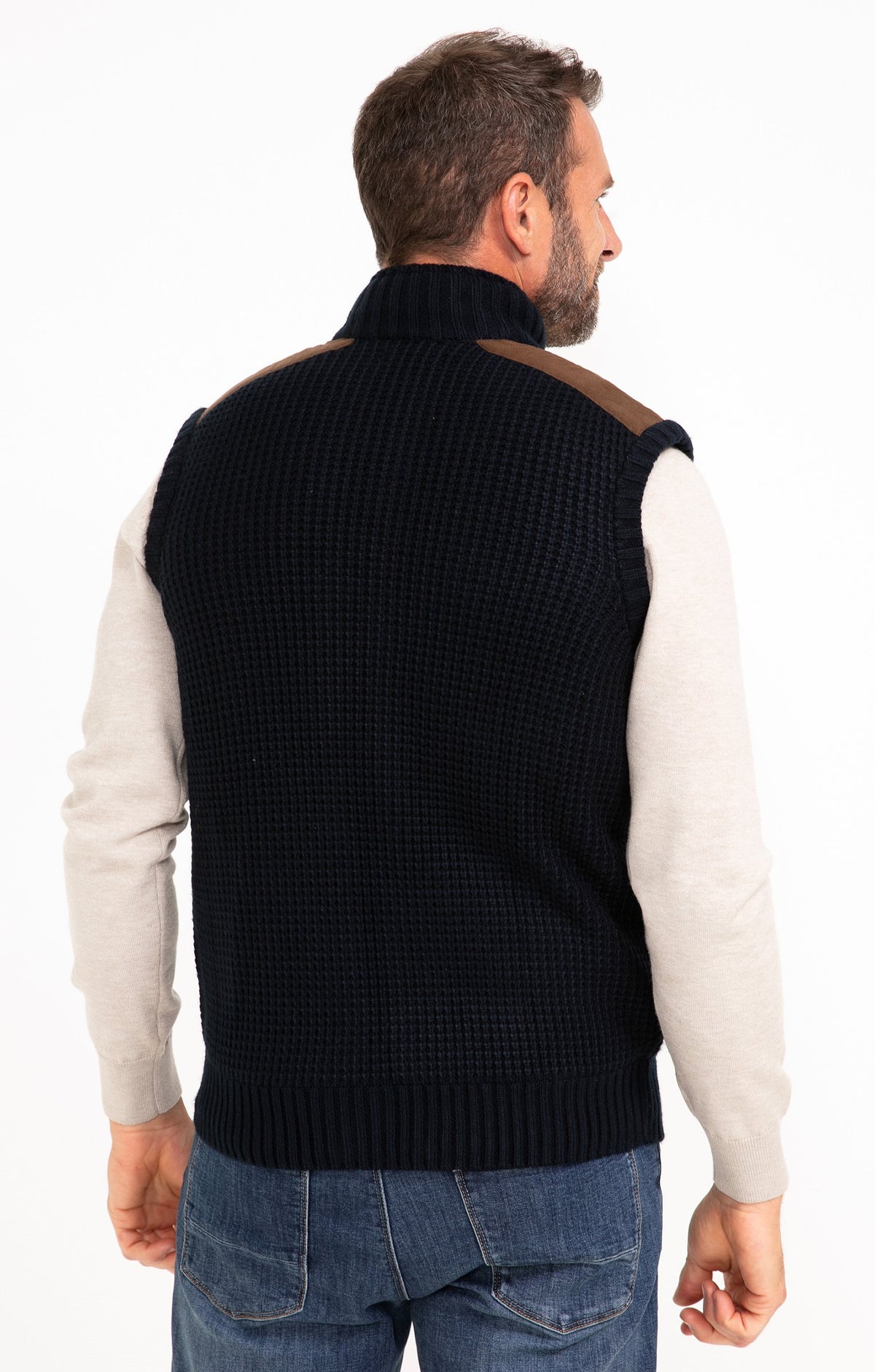 Gilet sans manches doublé sherpa Swan - 2