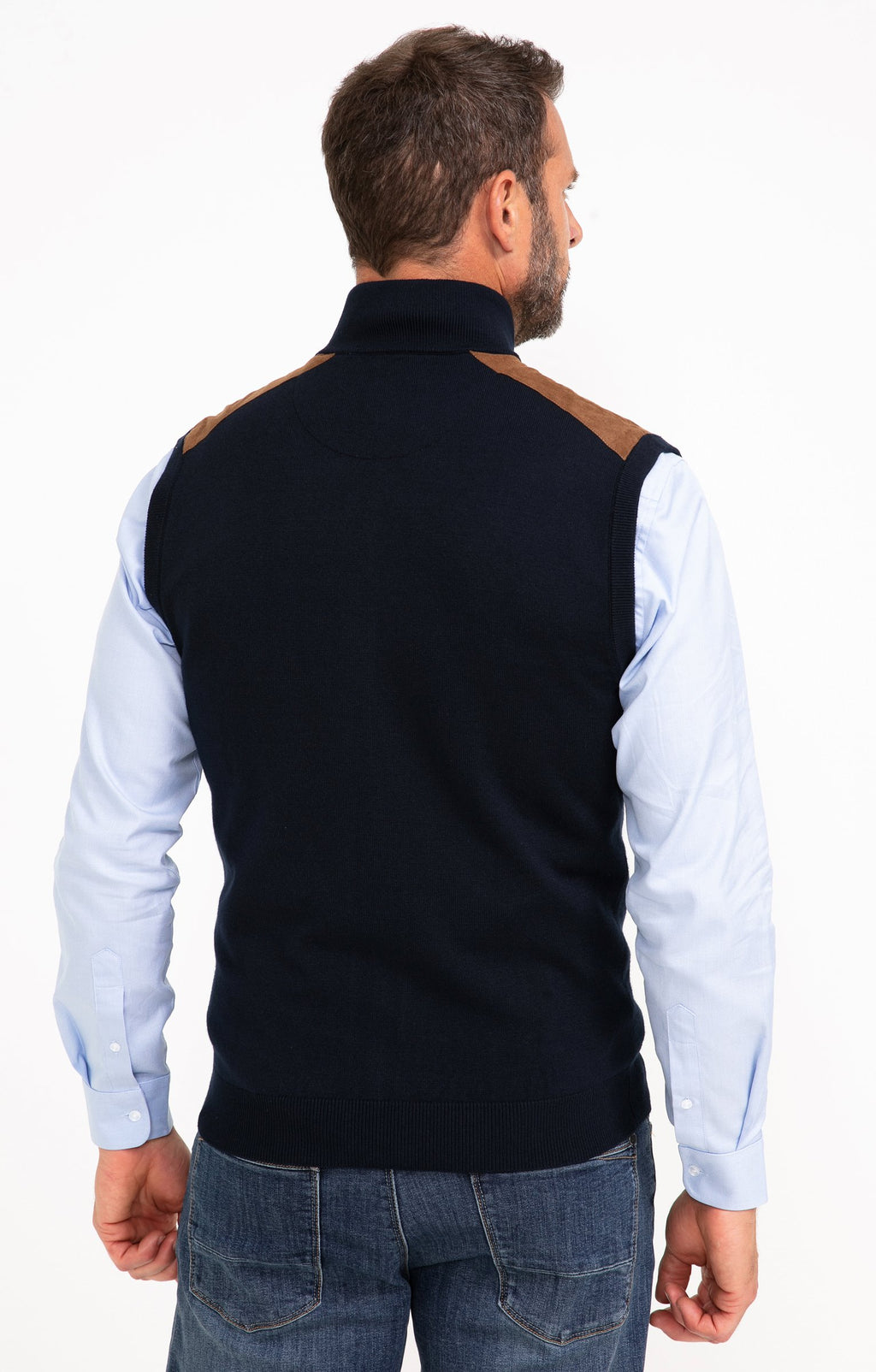 Gilet uni sans manches Sued - 2