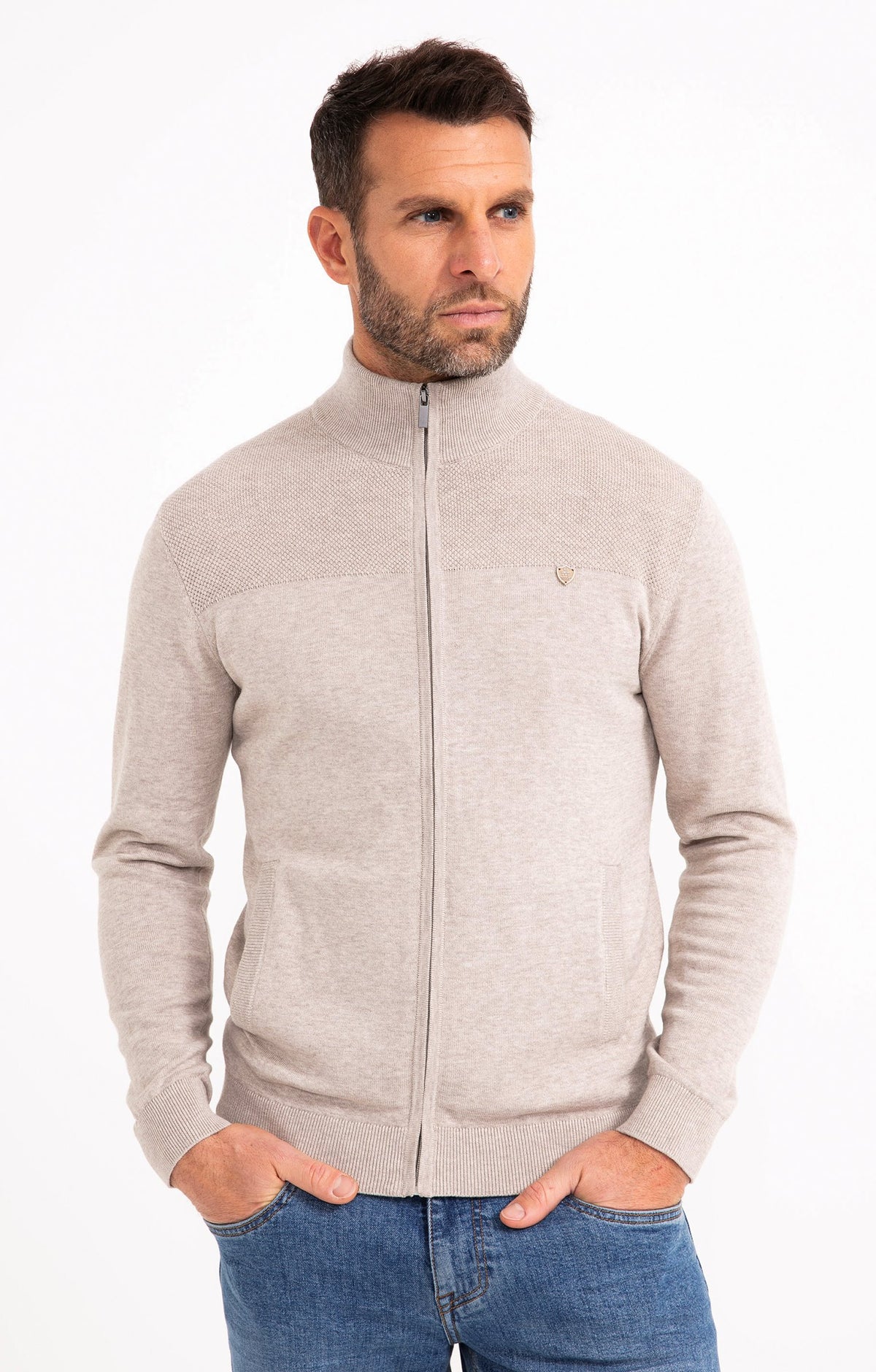 Gilet col montont zippé Basil - 3