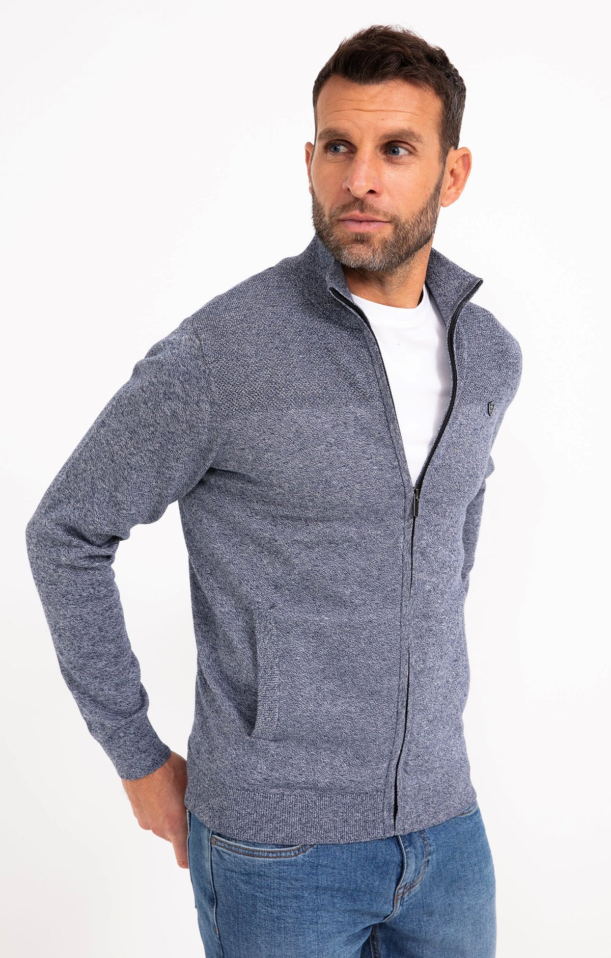 Gilet col montont zippé Basil - 5