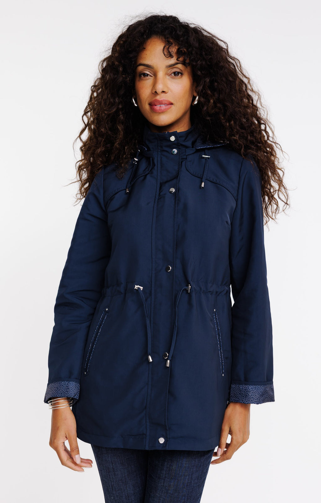 Imperméable à capuche - 1