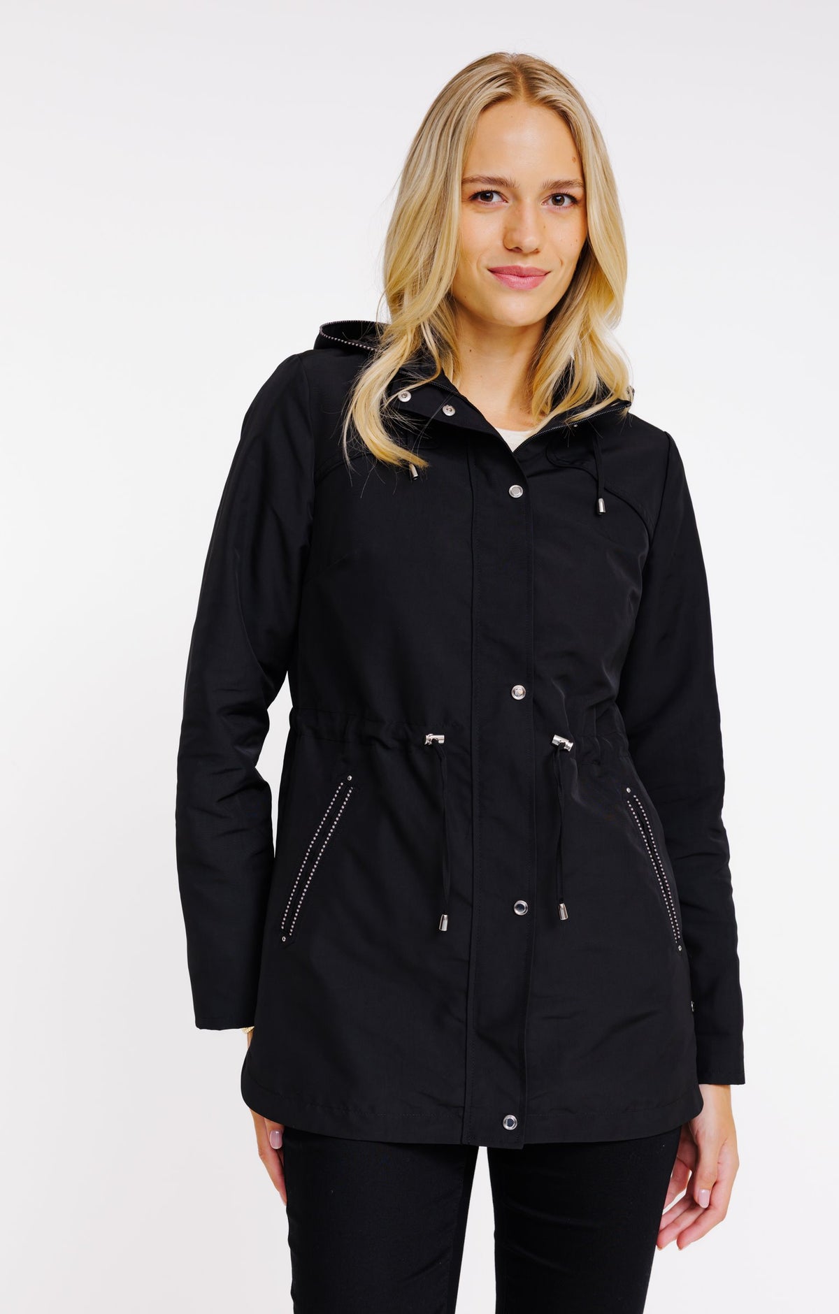 Imperméable à capuche - 1