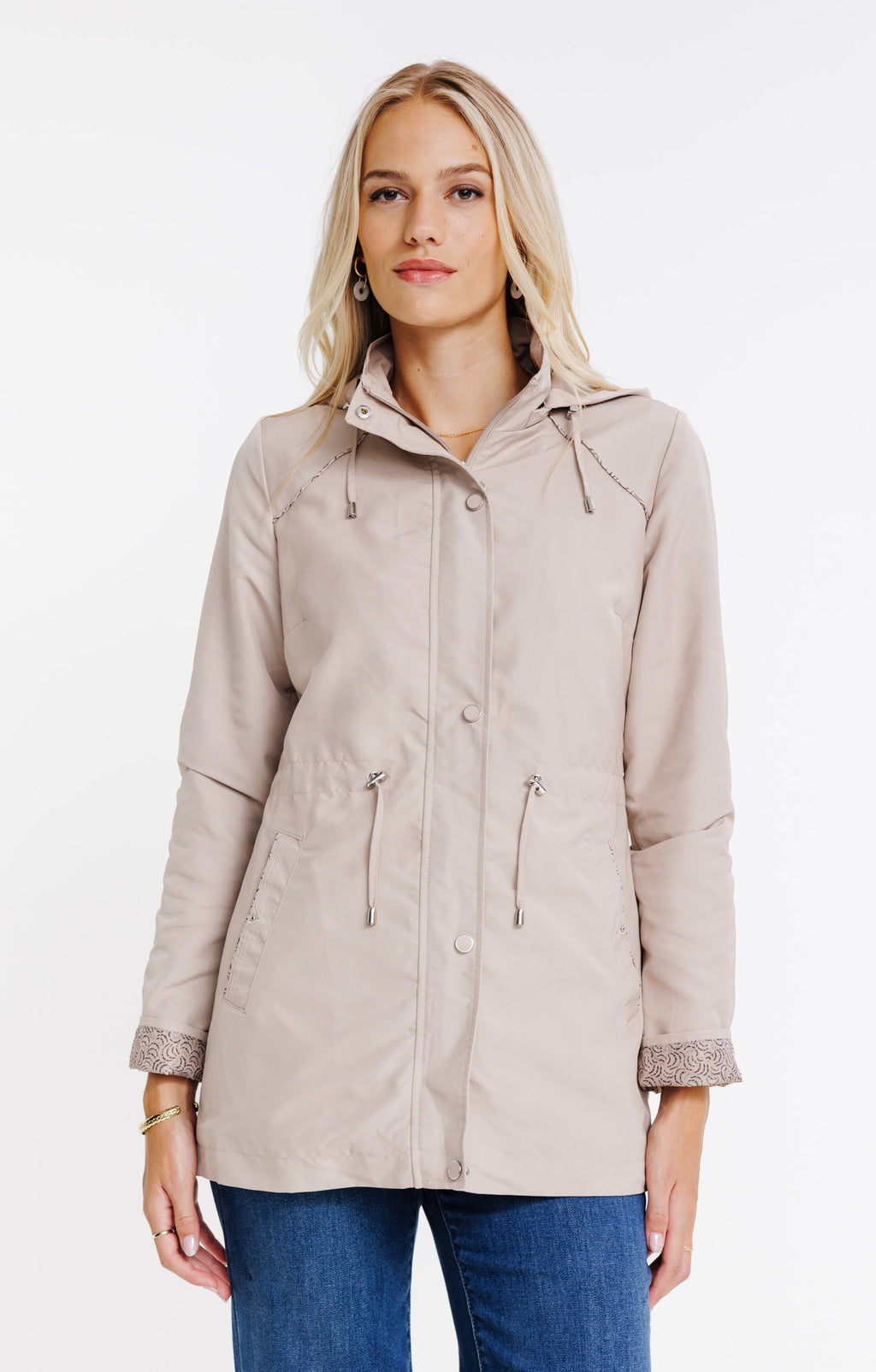 Imperméable à capuche - 1