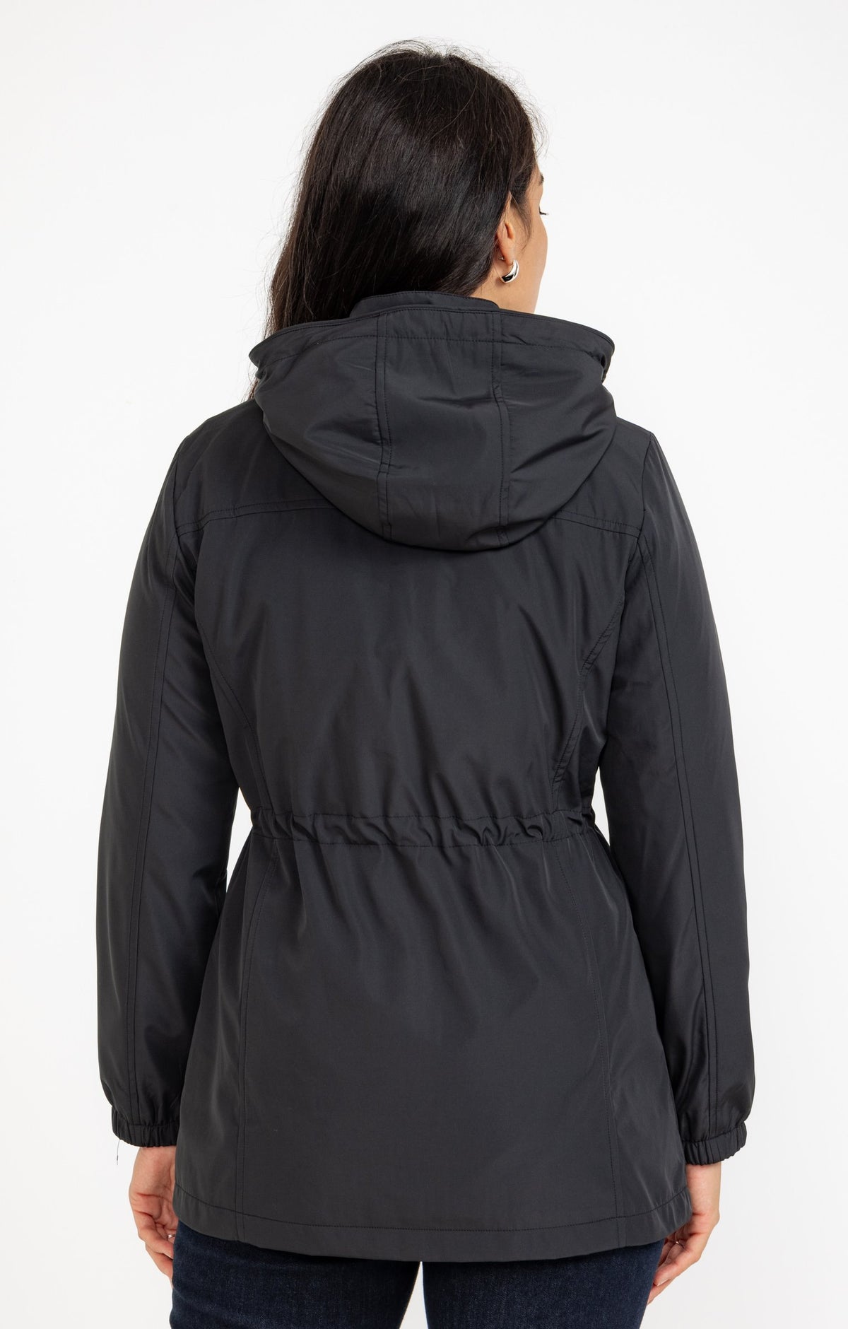 Imperméable à capuche doublure polaire - 2
