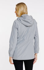 Imperméable à capuche doublure polaire - 4
