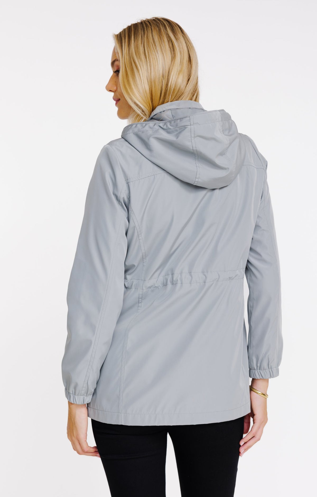 Imperméable à capuche doublure polaire - 4