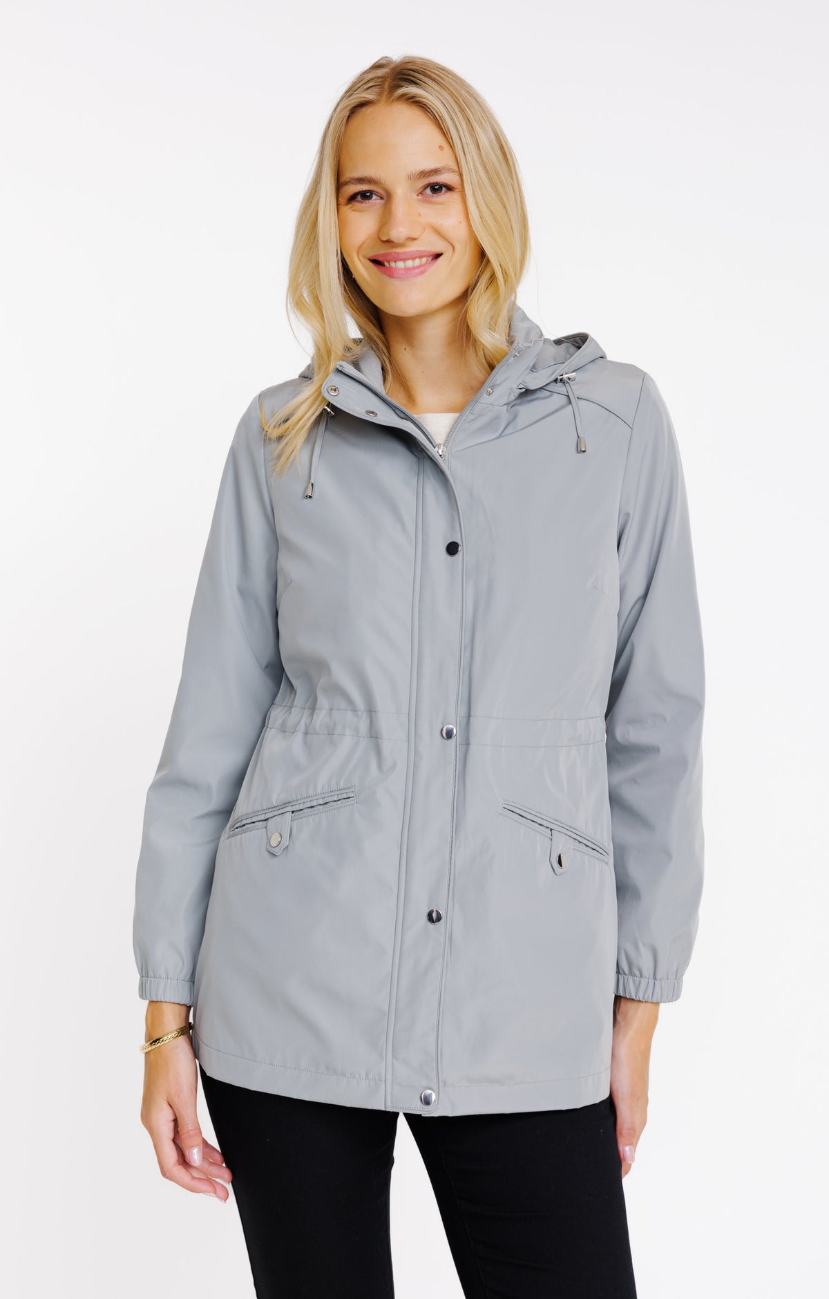 Imperméable à capuche doublure polaire - 3