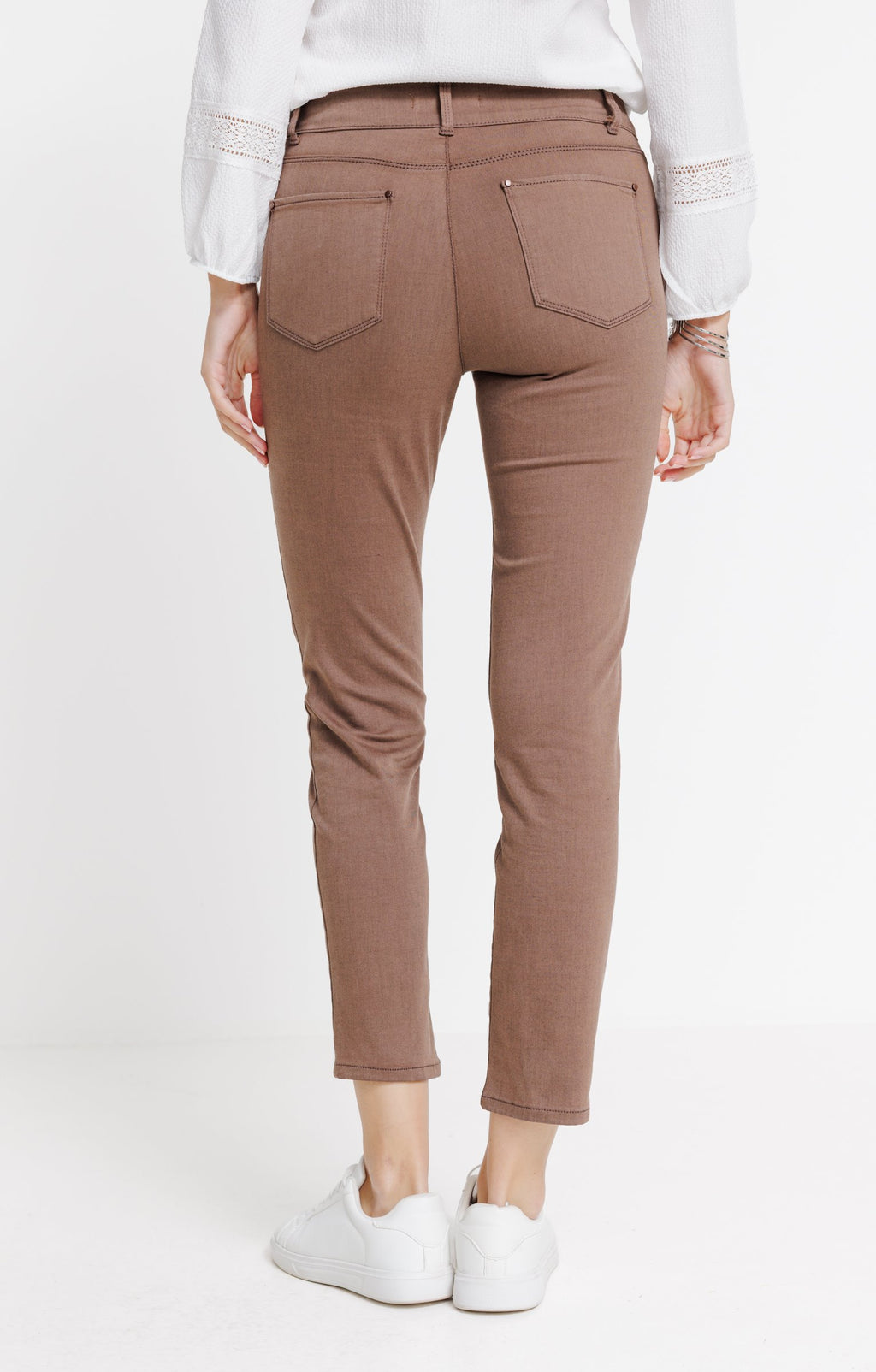 Pantacourt stretch double boutonnage - 2
