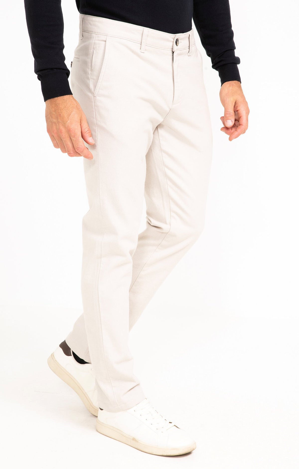 Pantalon chino ajusté SHELL - 1