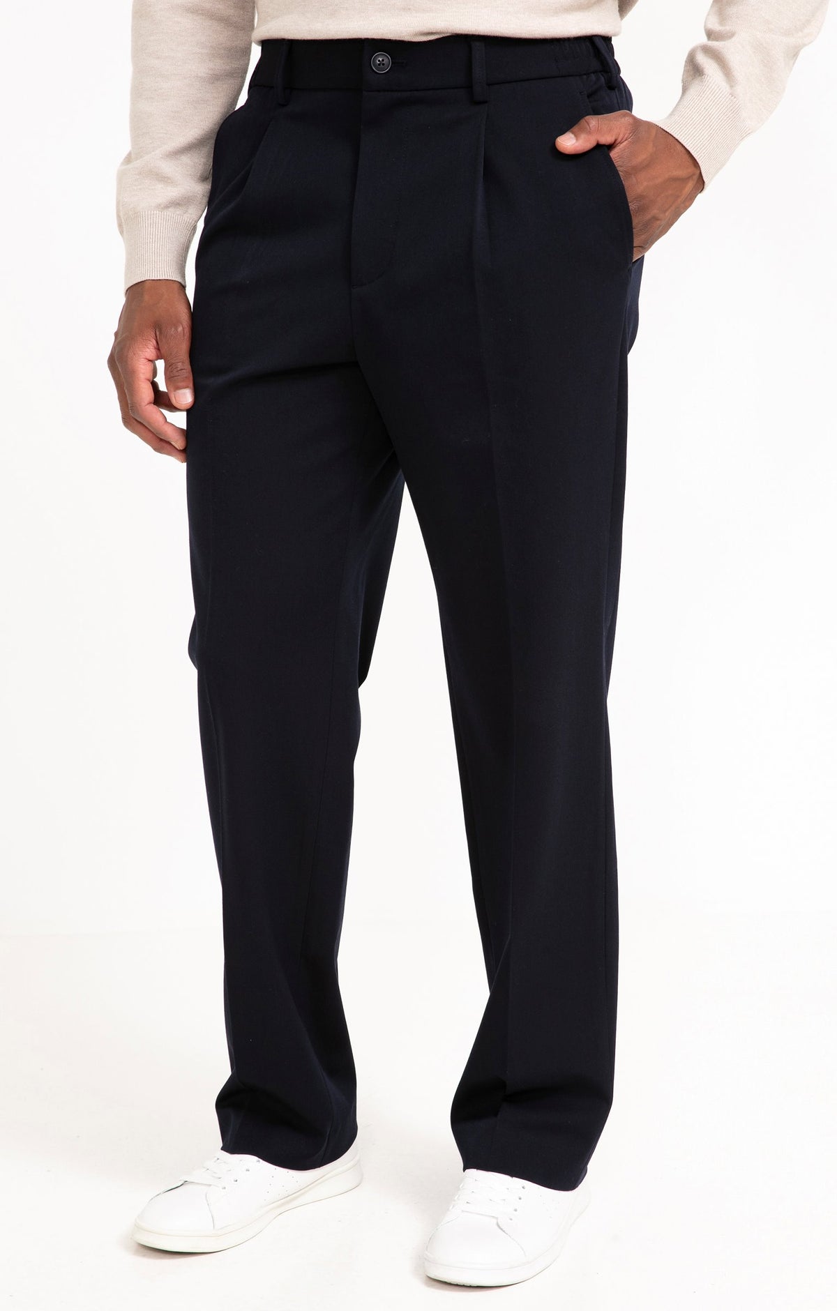 Pantalon chino confort Clovis - 1