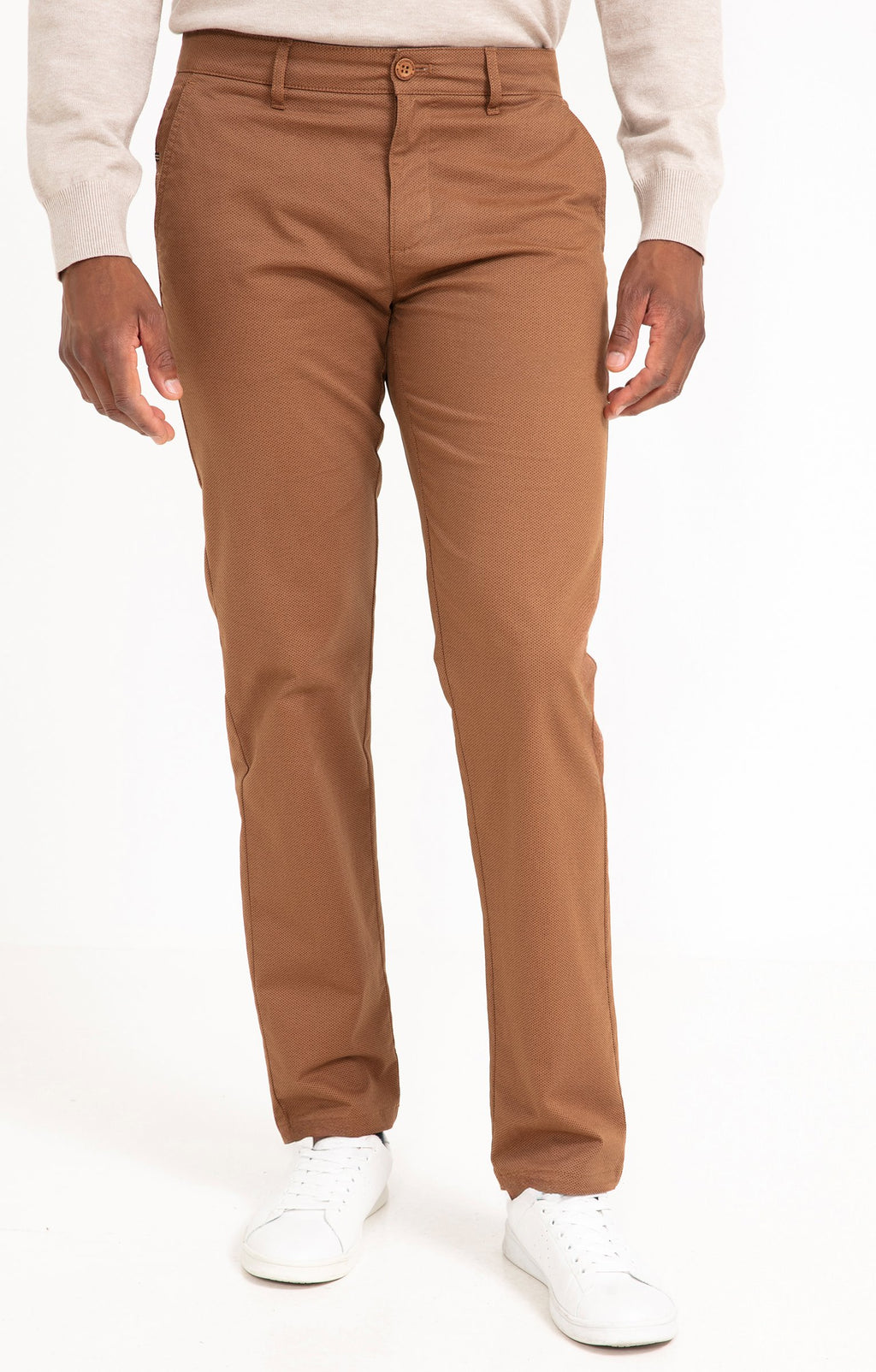Pantalon chino imprimé Bryan - 1